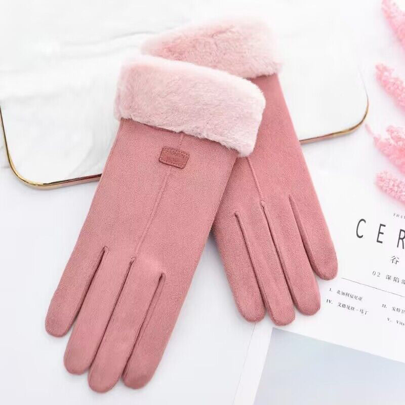 Elegant Varma Plush Gloves for Ultimate Comfort