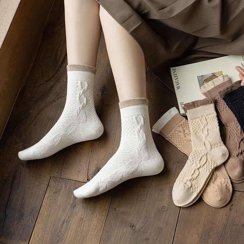 Retro Chic Relaxed Socks