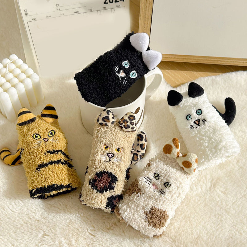 Colorful and Cozy Socks with Fun Patterns
