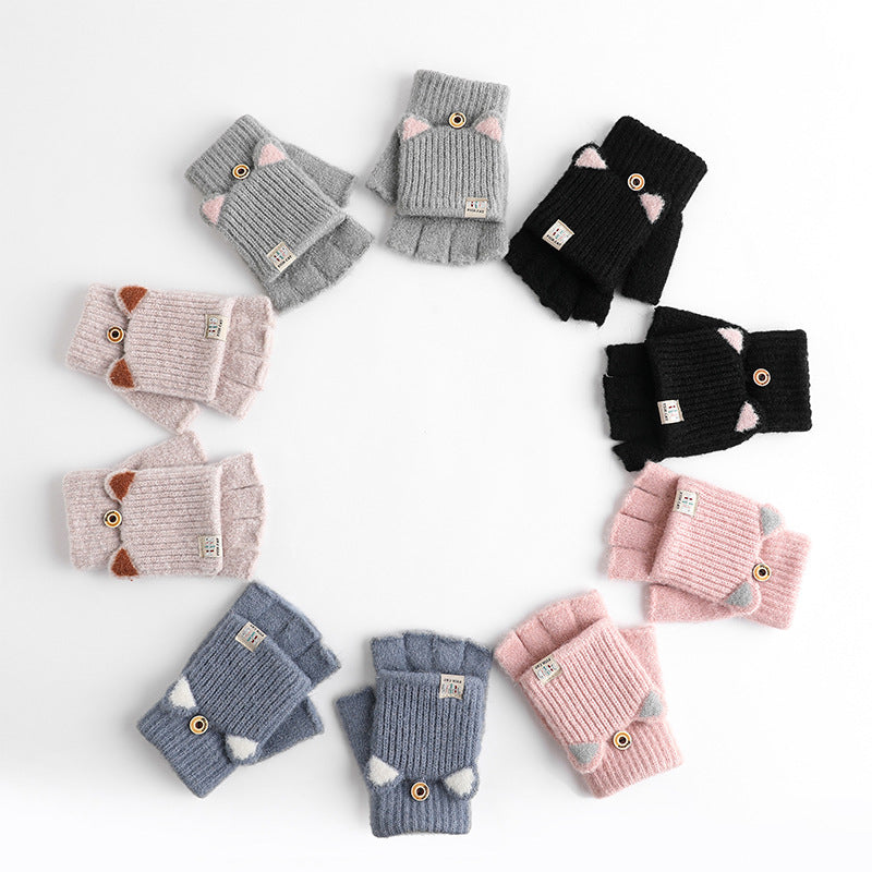 Colorful Cartoon Gloves for Warmth and Style