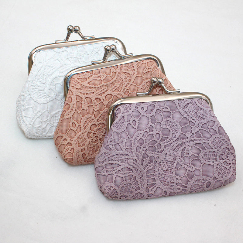 Chic Vintage Lace Coin Purse