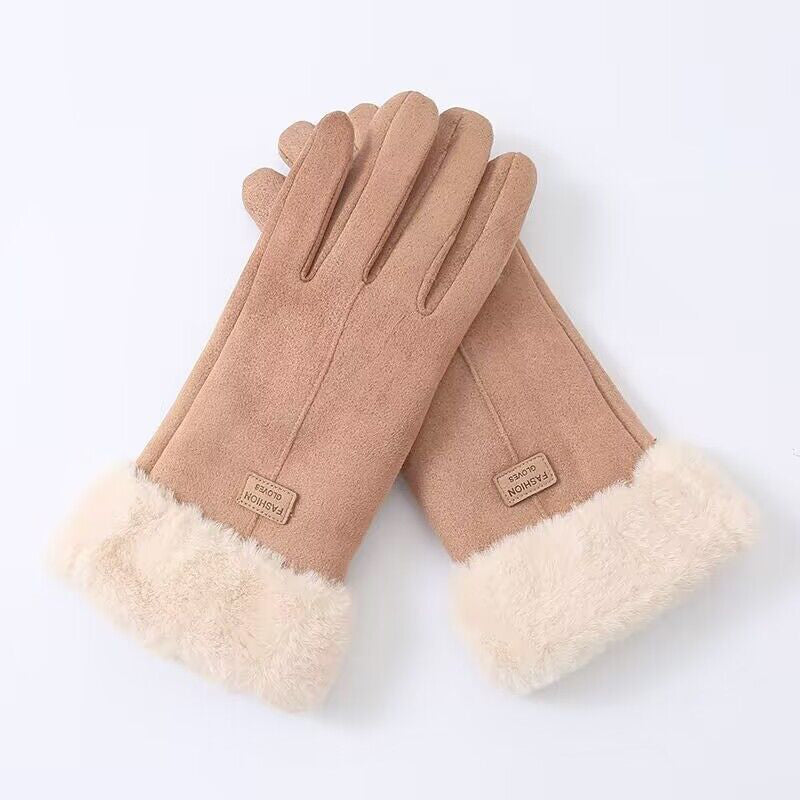 Elegant Varma Plush Gloves for Ultimate Comfort