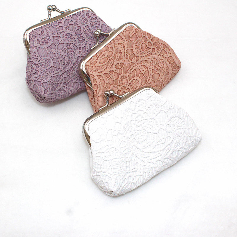 Chic Vintage Lace Coin Purse