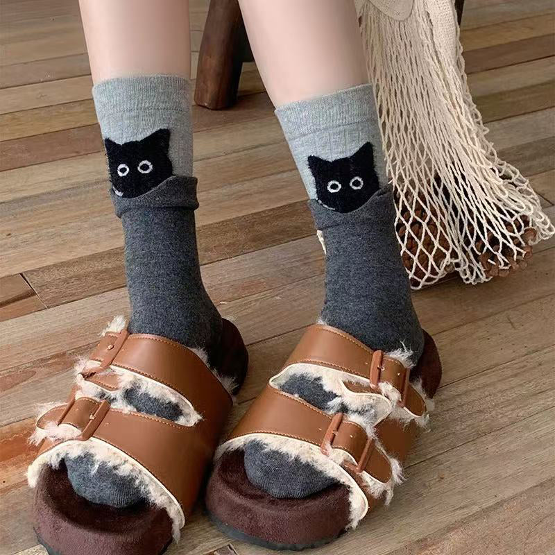 Unique Socks with Creative Cat Designs