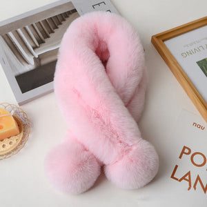 Luxurious Solid Color Warm Scarf for Chilly Days