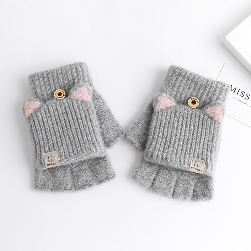 Colorful Cartoon Gloves for Warmth and Style