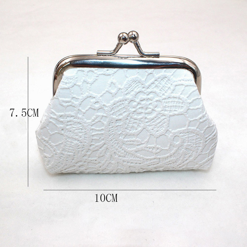 Chic Vintage Lace Coin Purse