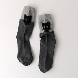 Unique Socks with Creative Cat Designs