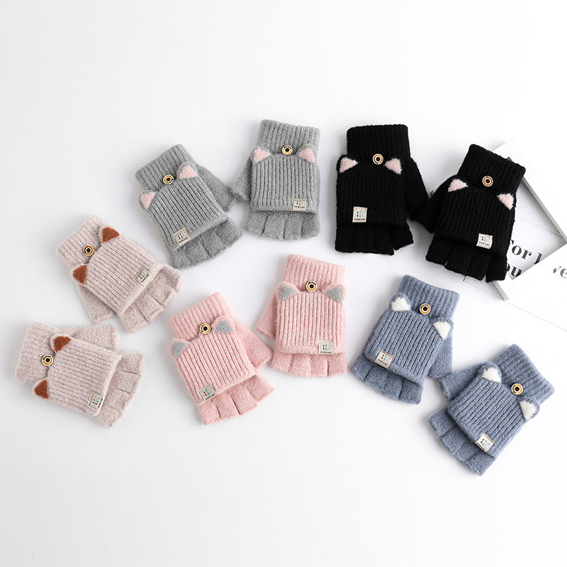 Colorful Cartoon Gloves for Warmth and Style