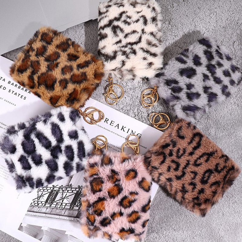 Chic Vintage Leopard Print Coin Purse