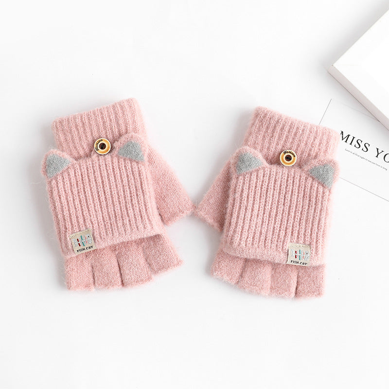 Colorful Cartoon Gloves for Warmth and Style