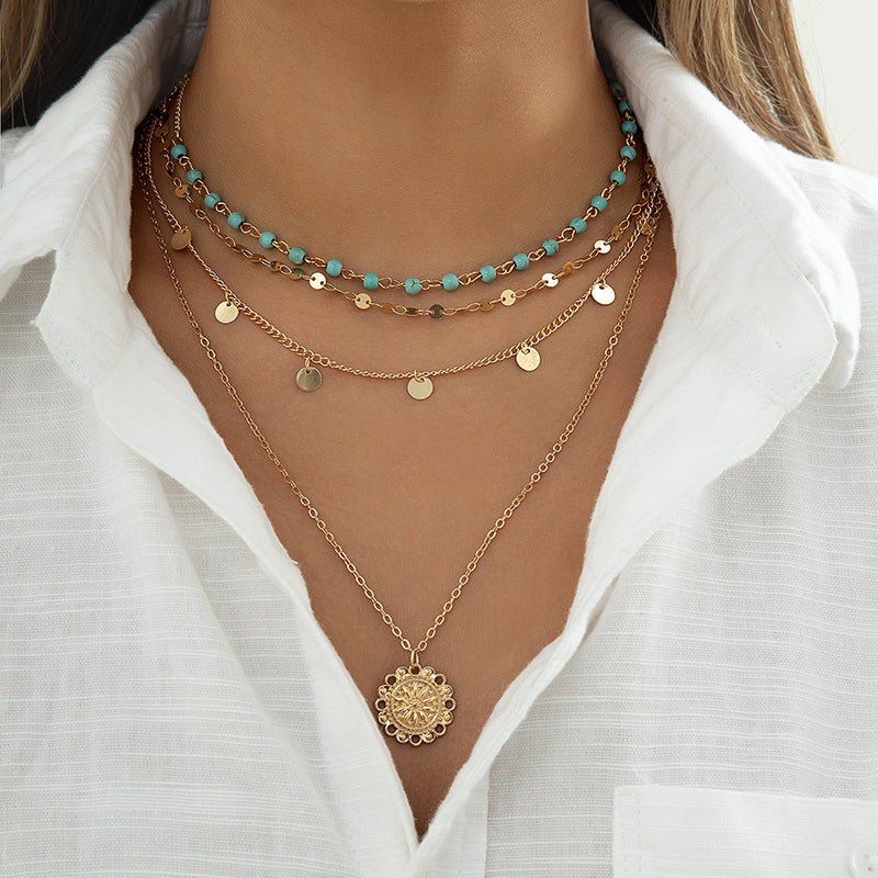 Chic Bohemian Vintage Pendant Necklace