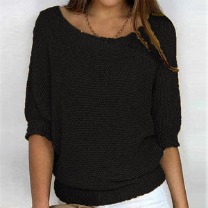 Stylish Solid Color Casual Sweater for All Occasions