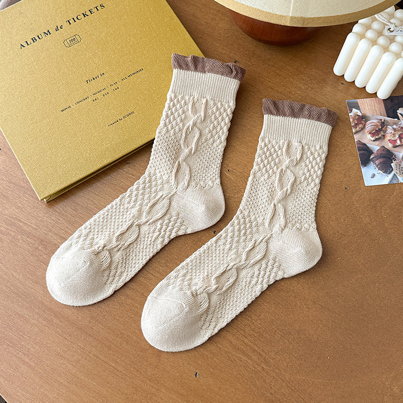 Retro Chic Relaxed Socks
