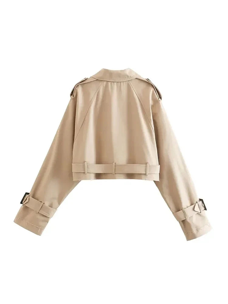 Saira - Short Belt Jacket