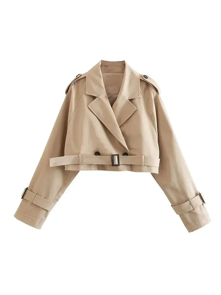 Saira - Short Belt Jacket