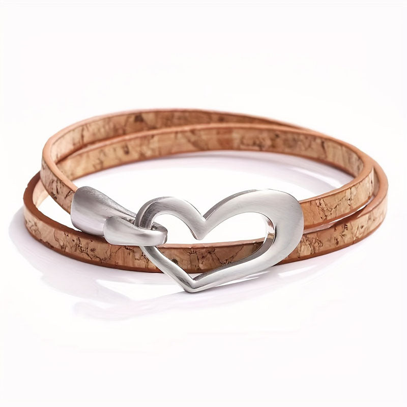 Charming Bohemian Heart Bracelet