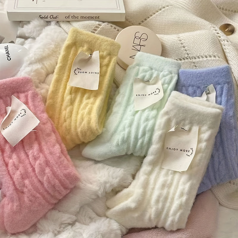 Warm and Soft Plush Socks