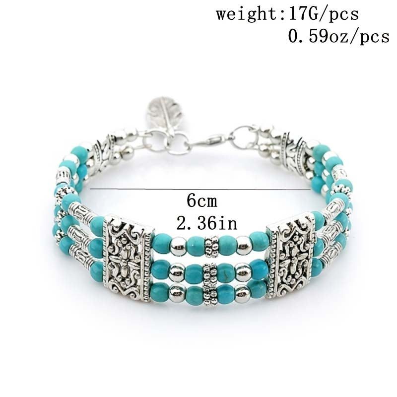 Elegant Bohemian Bracelet with Captivating Beads