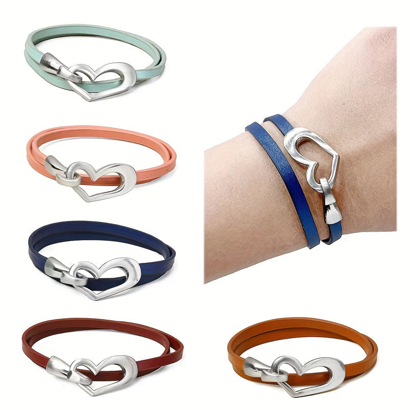 Charming Bohemian Heart Bracelet
