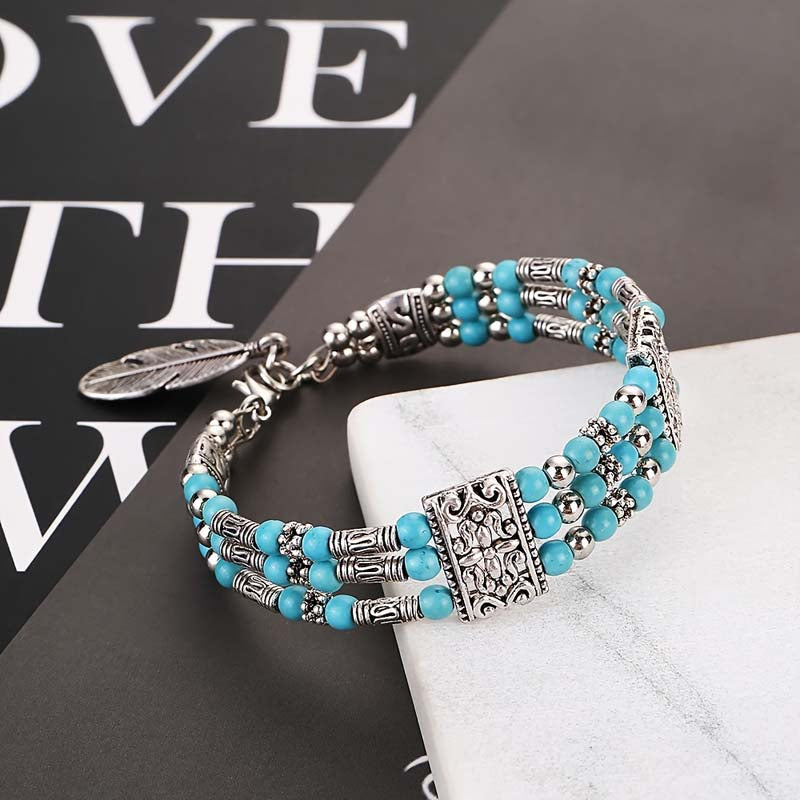 Elegant Bohemian Bracelet with Captivating Beads