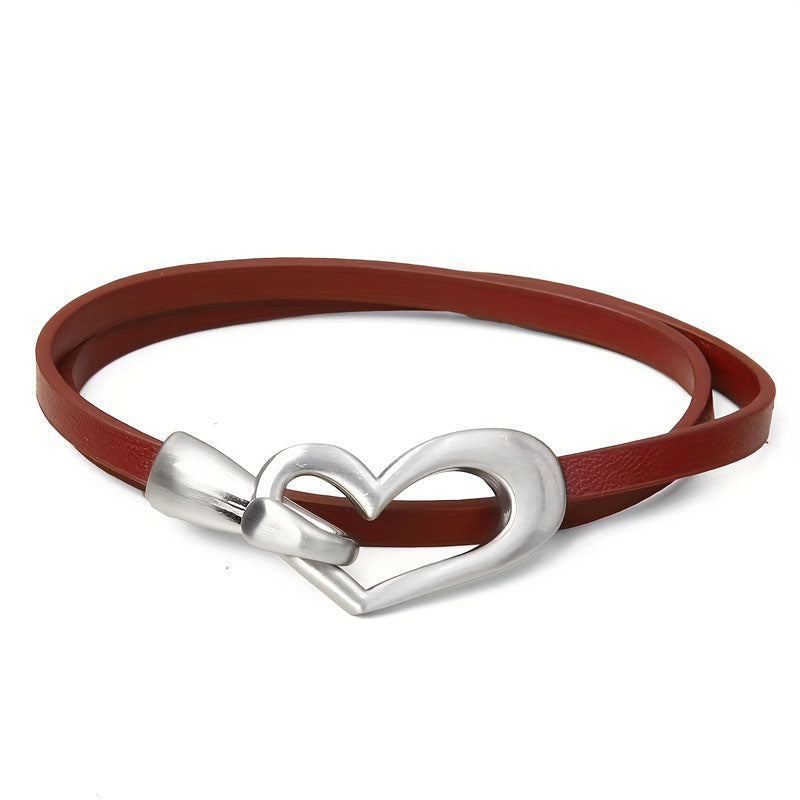 Charming Bohemian Heart Bracelet