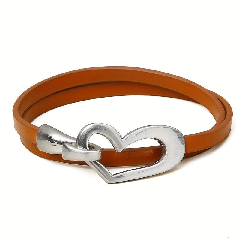 Charming Bohemian Heart Bracelet