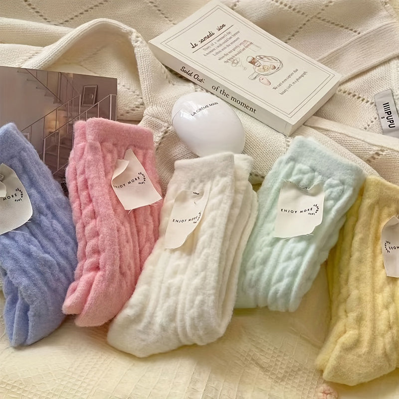 Warm and Soft Plush Socks
