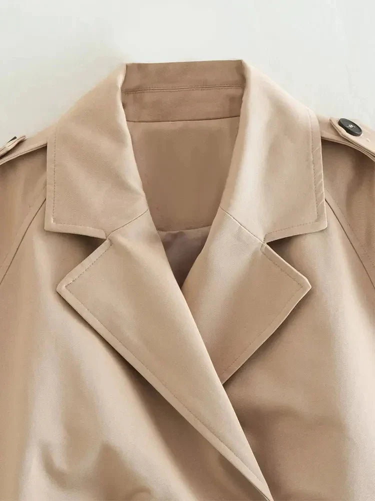 Saira - Short Belt Jacket
