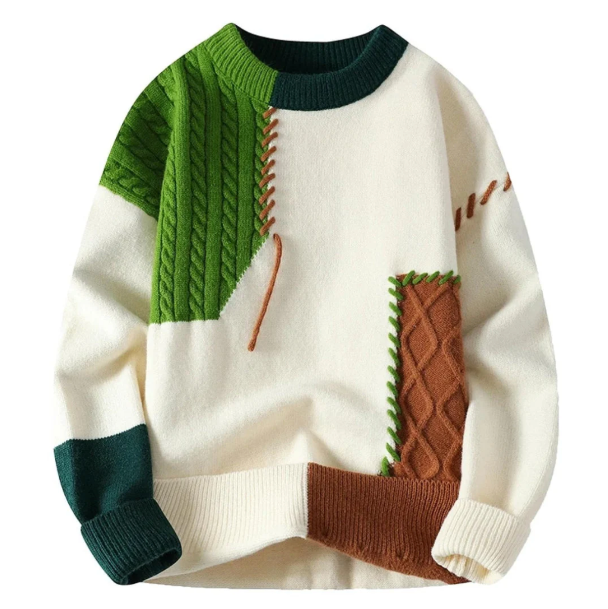 Cheryl™ | PATCHWORK PULLOVER