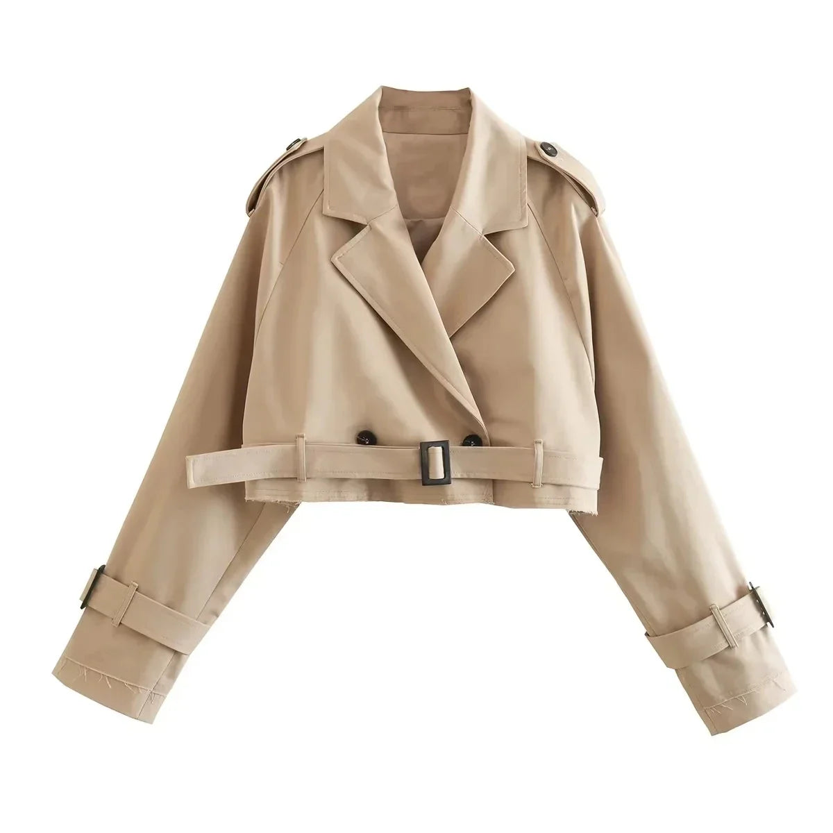 Saira - Short Belt Jacket