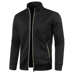 Varuno Men Zipper Jackets Standing Collar