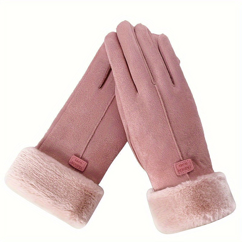 Elegant Varma Plush Gloves for Ultimate Comfort