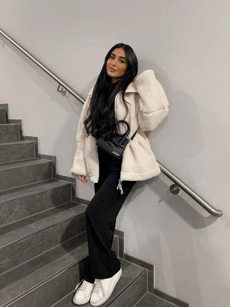 Gabe | Oversized Warm Fleece Jacket