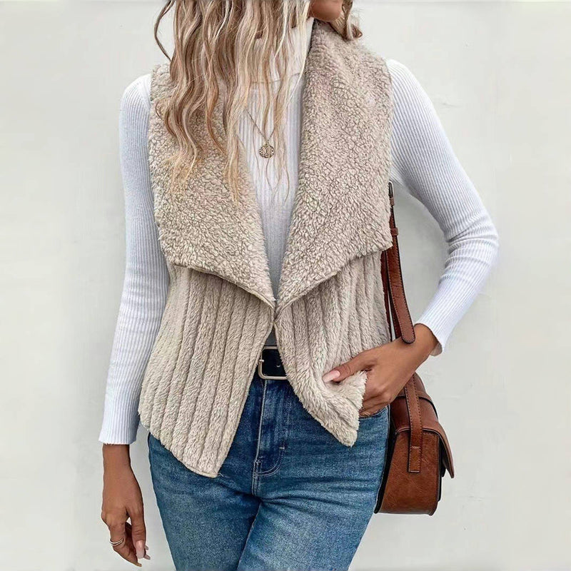 Sleek Solid Color Cardigan for Relaxing Moments