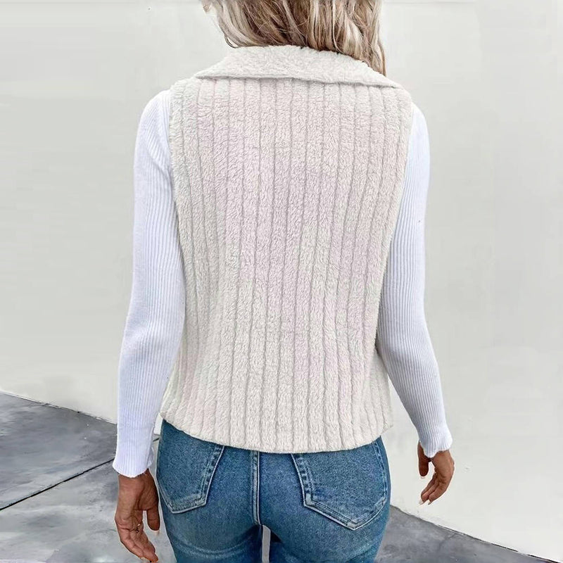 Sleek Solid Color Cardigan for Relaxing Moments