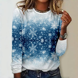 Relaxed and Chill Snowflake T-shirt