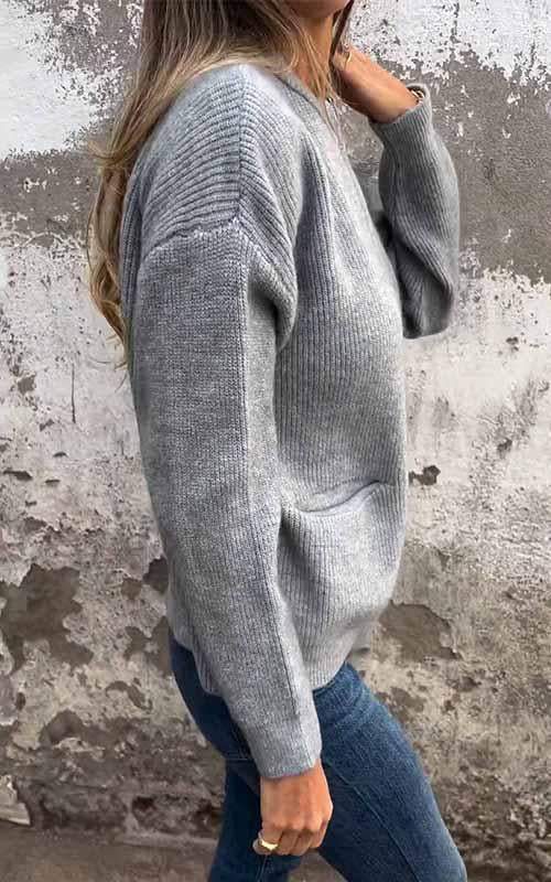Macy™ - Cozy Zip Cardigan