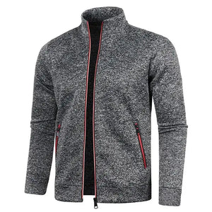 Varuno Men Zipper Jackets Standing Collar