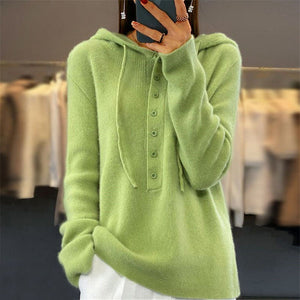 Stylish Solid Hoodie Sweatshirt