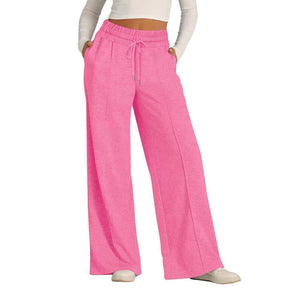 Stylish Solid Color Casual Pants for a Relaxed Look