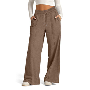 Stylish Solid Color Casual Pants for a Relaxed Look
