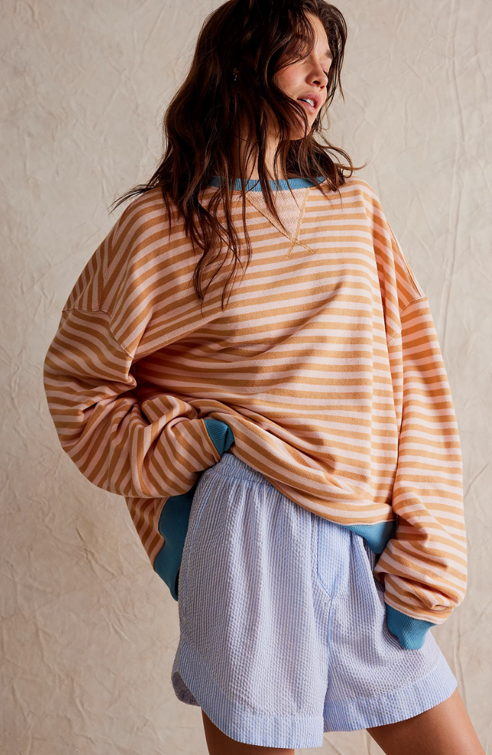 Gabe™ Striped oversized sweater
