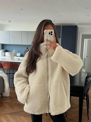 Gabe | Oversized Warm Fleece Jacket