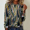 Retro Abstract Print T-Shirt