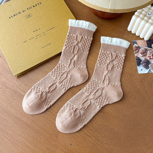 Retro Chic Relaxed Socks