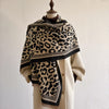 Chic Leopard Print Casual Scarf for a Trendy Look