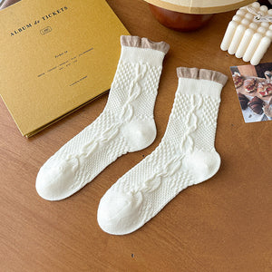 Retro Chic Relaxed Socks