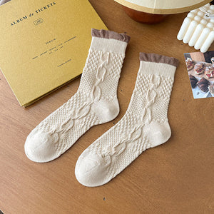 Retro Chic Relaxed Socks