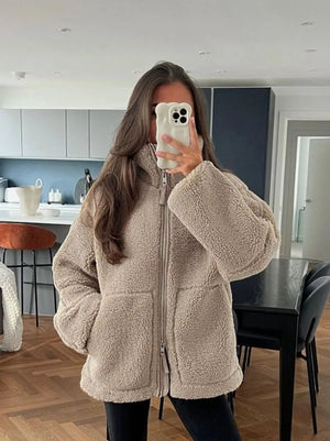 Gabe | Oversized Warm Fleece Jacket